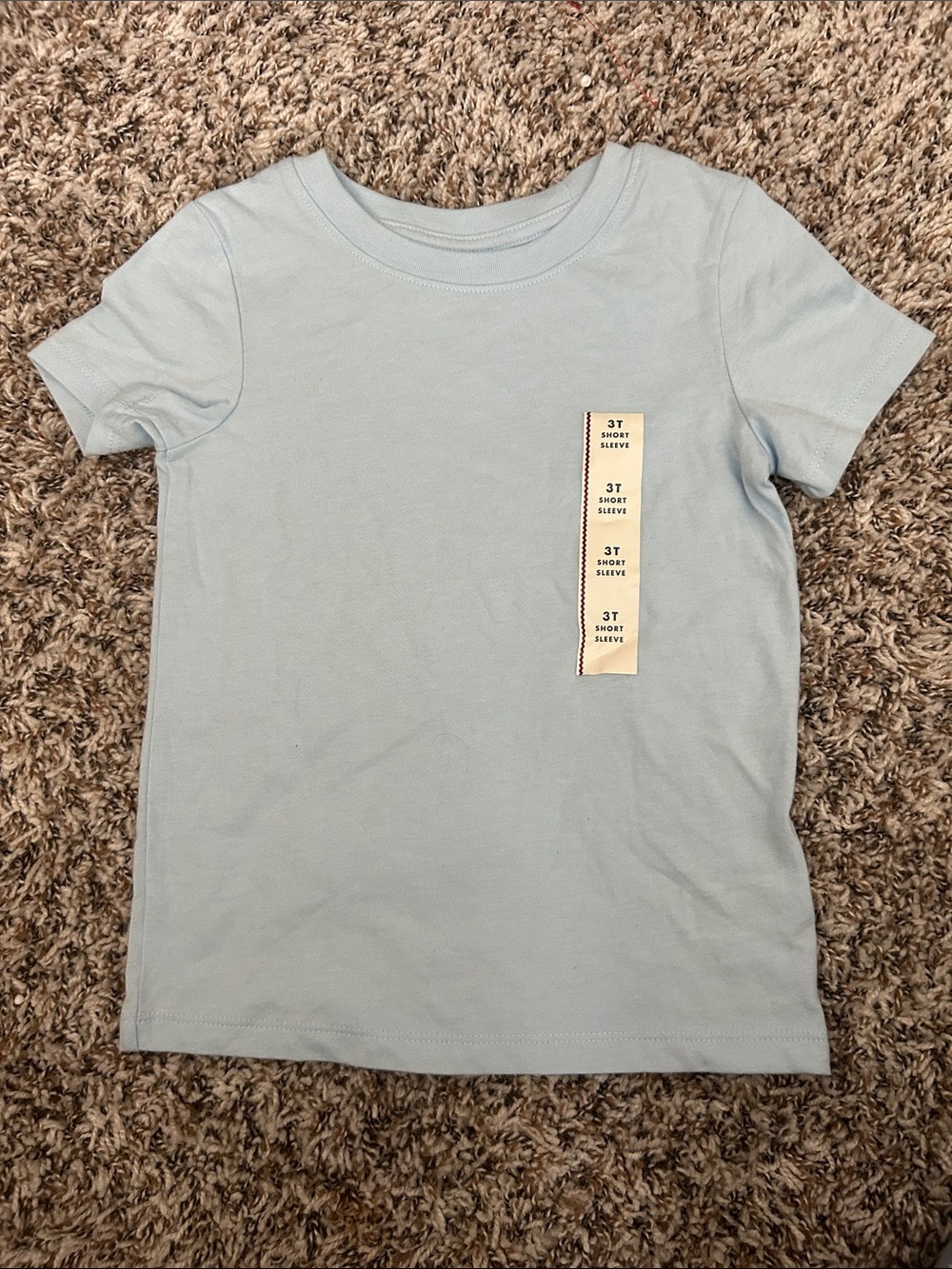 Cat & Jack Light Blue Short Sleeve Tee